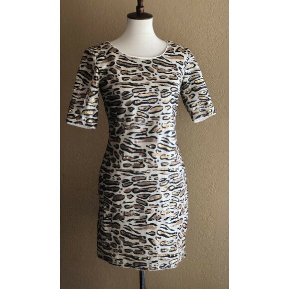 PJK Patterson J Kincaid Women's leopard Lenny Sequ - Picture 6 of 10